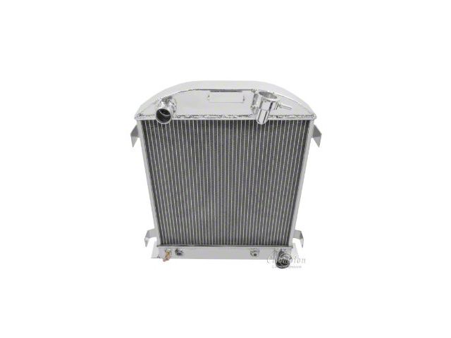 Champion Three Row Aluminum Radiator For 1932 With Chevy Configuration