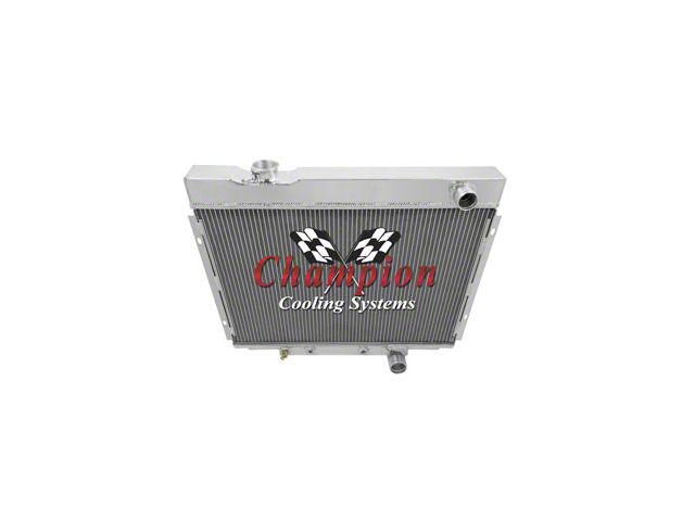 Champion Three Row Aluminum Radiator, Galaxie, 1964-1966