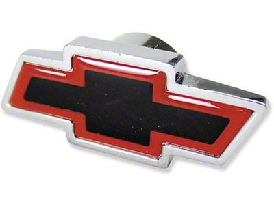 Air Cleaner Top Wing Nut, Bowtie Logo Shape, Large, Chrome (64-73 Chevelle; 64-73 Malibu)