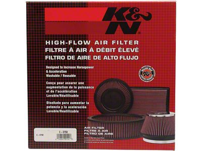 Chevelle Air Filter Element, 14 Diameter, 4 High, K&N, 1964-1972