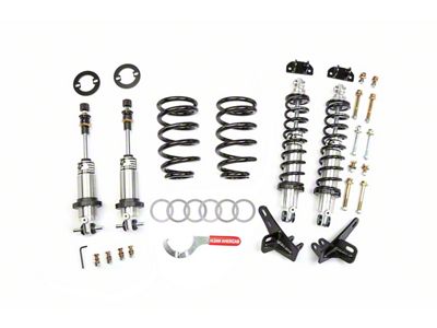 Aldan American Track Comp Series Double Adjustable Front and Rear Coil-Over Kit for 22 to 24-Inch Wheels (78-83 Big Block V8 Malibu)