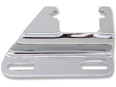 Chevelle Alternator Bracket, Small Block, Lower, Chrome, Exhaust Header Mounting Adapter, 1964-1972