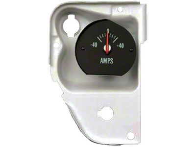Chevelle Amp Gauge, With Housing & Green Numbers, Super Sport SS , 1970