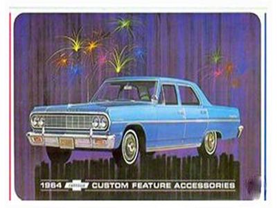 1964 Chevelle Color Accessory Brochure