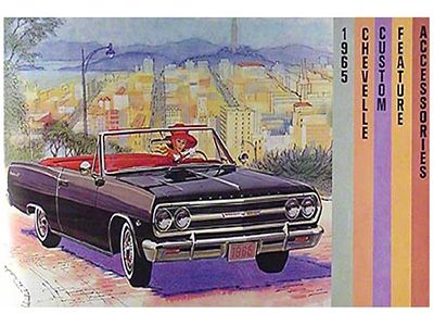 1965 Chevelle Color Accessory Brochure