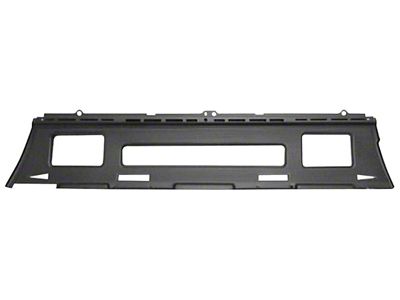 Chevelle And Malibu Dash Plate Panel, With Floor Shift, 1966-1967