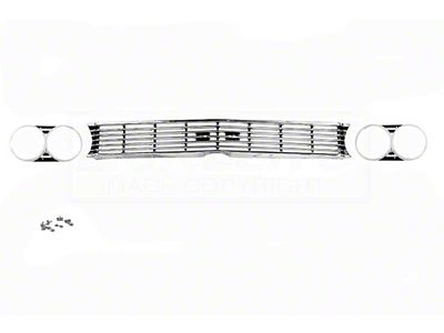 Grille And Headlght Bezel Kit, Standard, 1966