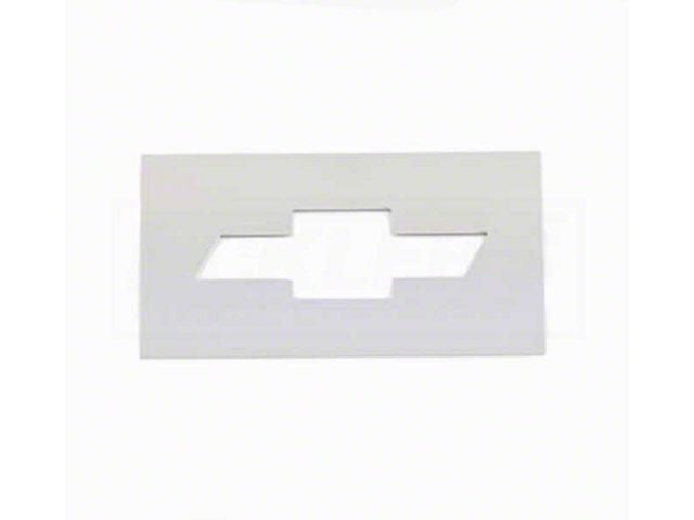 Chevelle And Malibu Side Marker Light Inserts, Stainless Steel With Bowtie, Front, 1968