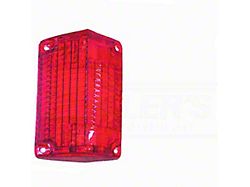 Chevelle And Malibu Taillight Lens, Left, Wagon, Best Quality, 1968-1969