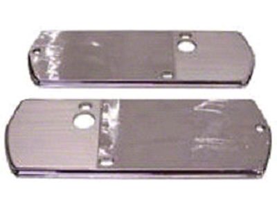 Chevelle Arm Base Plates, Chrome, 1968