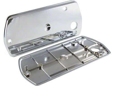 Chevelle Armrest Backing Plate, Chrome 1969-1972