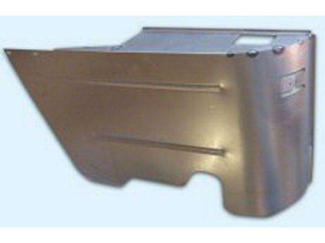 Chevelle Armrest Panel, Lower, Left, Rear, Convertible, 1964-1967