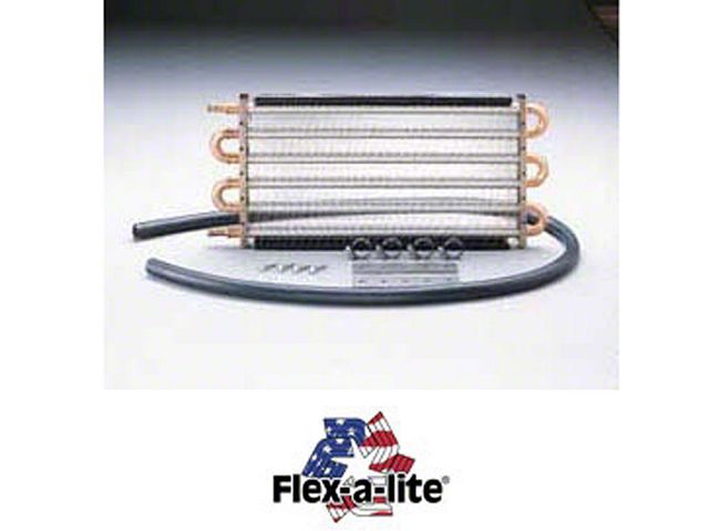 Chevelle Automatic Transmission Oil Cooler, Universal, 7-1/2 x 12 x 3/4, TransLife, Flex-a-lite, 1964-1972