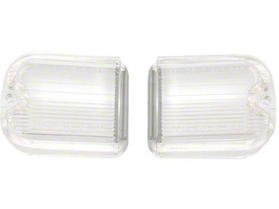 Back-Up Light Lens, Left Or Right, Except Wagon (1966 Chevelle; 1966 Malibu)