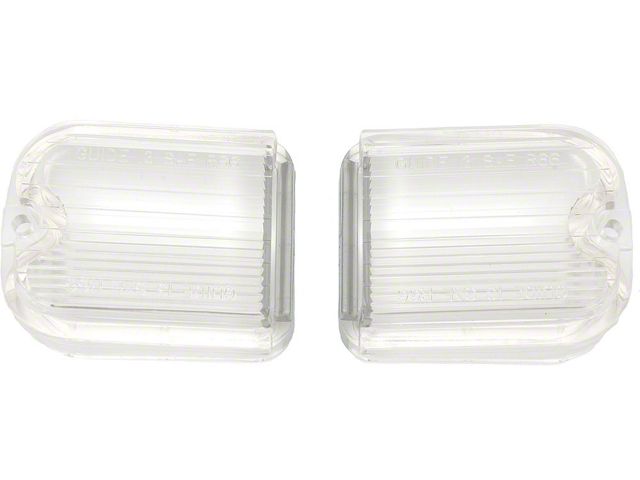 Chevelle Back-Up Light Lens, Left Or Right, Except Wagon, 1966
