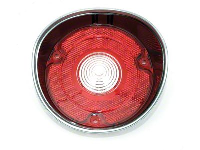 Back-Up Light Lens, Without Chrome Trim, Left, Except Wagon, Left (1971 Chevelle)