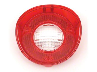 Back-Up Light Lens, Without Chrome Trim, Left, Except Wagon, Left (1972 Chevelle)
