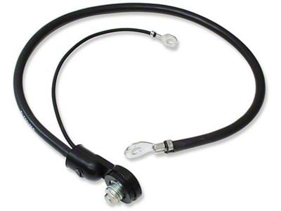 Chevelle Battery Cable, Side Mount, Negative, Small Block, 1971-1972