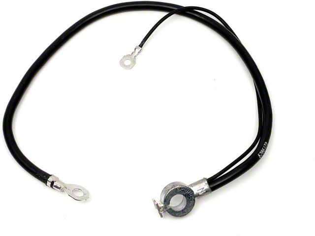 Chevelle Battery Cable, Spring Ring, Negative, 6 Cylinder, 1966