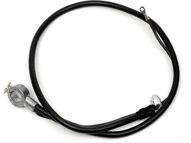 Chevelle Battery Cable, Spring Ring, Positive, 6 Cylinder, 1967