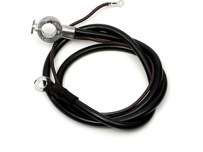 Chevelle Battery Cable, Spring Ring, Positive, 6 Cylinder, 1968