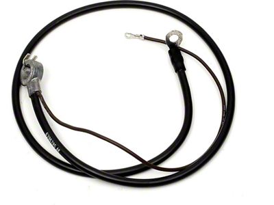 Chevelle Battery Cable, Spring Ring, Positive, 6 Cylinder, 1969