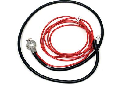 Chevelle Battery Cable, Spring Ring, Positive, Small Block,1964