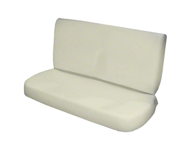 Chevelle Bench Seat Foam Cushion, Rear, Convertible, 1970-1972