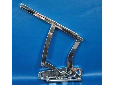 Chevelle Billet Aluminum Hood Hinges, Polished Finish, 1968