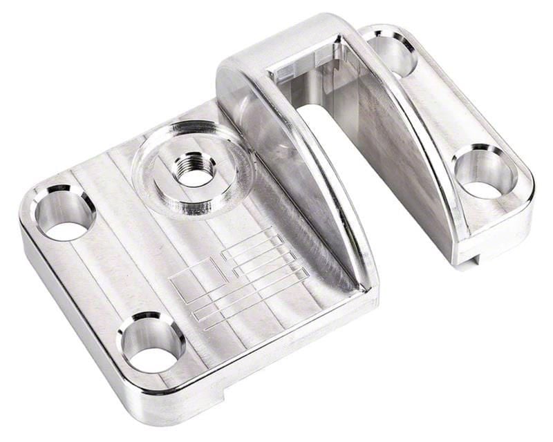 Ecklers Billet Hood Latch Assembly; Machined Finish (68-69