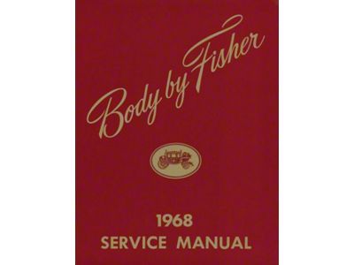 Chevelle Body By Fisher Service Manual, 1983
