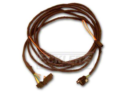 Chevelle Rear Body Wiring Harness, Intermediate, 2-Door Coupe, Dash To Quarter Panel, 1970-1972