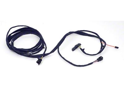 Chevelle Rear Body Wiring Harness, Intermediate, Convertible, Dash To Quarter Panel, 1970-1972
