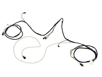 Chevelle Rear Body Wiring Harness, Wagon, For Cars With Back-Up Lights & Without Power Tailgate Window, 1965