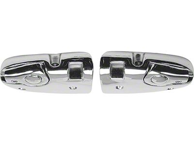 Chevelle Brackets, Sunvisor Support, Convertible, 1966-1967