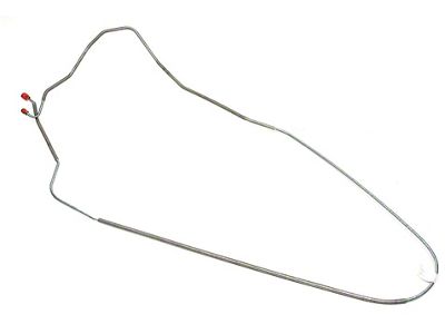 Chevelle Brake Line, Front To Rear, Convertible, 1968