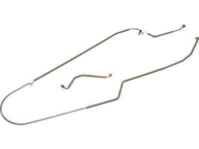 Chevelle Brake Line, Front To Rear, Convertible, For Cars With Disc Brakes, 1970