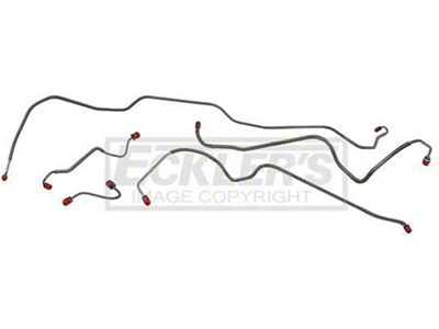 Chevelle Brake Line Set, Front, 5 Pc Standard Disc , 1969