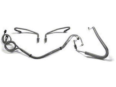 Chevelle Brake Line Set, Front, For Cars With Power Disc Brakes, 1970