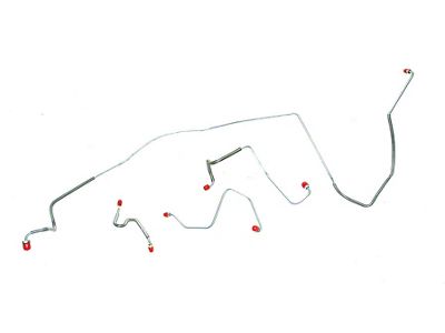 Chevelle Brake Line Set, Front, Super Sport SS , For Cars With Manual Drum Brakes, 1967