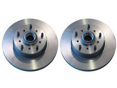 Chevelle Brake Rotor, Front, For 4 Piston Calipers, 2-Piece, 1967-1968
