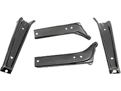 Chevelle Bumper Brackets, Front, 1964