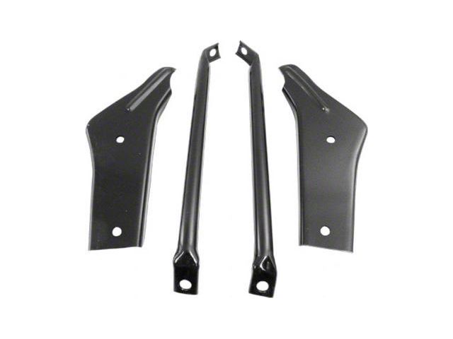 Chevelle Bumper Brackets, Front, 1967