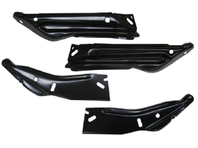 Chevelle Bumper Brackets, Front, 1969