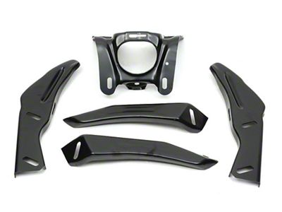 OPR Chevelle Bumper Brackets, Rear, Except Wagon, 1968