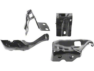 OPR Bumper Brackets, Rear, Except Wagon (71-72 Chevelle)