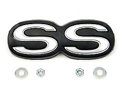 Bumper Emblem, Rear, Super Sport SS (71-72 Chevelle)