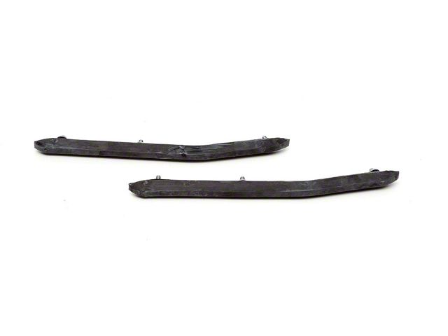 Chevelle Bumper Guard Rubber Inserts, Front, 1968