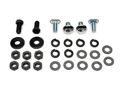 Bumper Bolt Mounting Kit,Rear,70-72