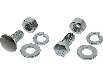 Chevelle Bumper Mounting Bolt Kit, Rear, 1971-1972